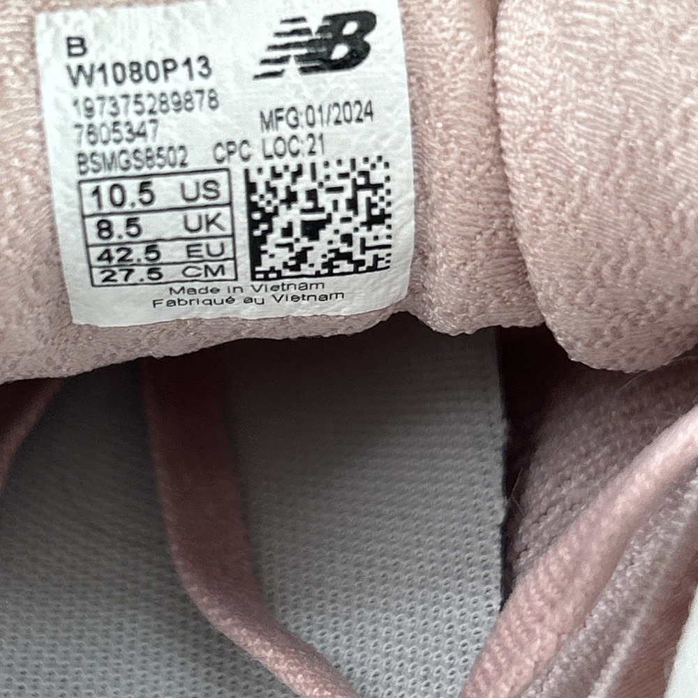 New Balance Fresh Foam X 1080 V13 Running Shoes Women's 10.5M Pink - Picture 15 of 16